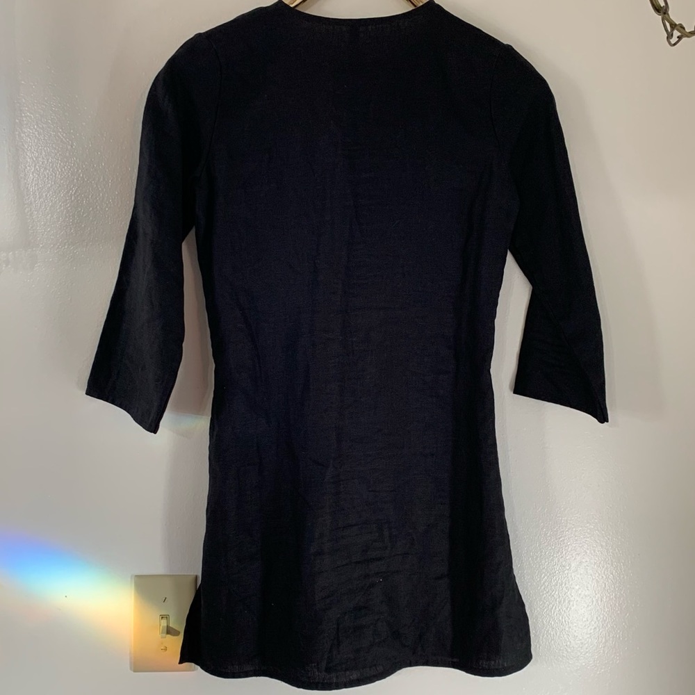 Anthropologie Kas Designs Embroidered Linen Top - Picture 7 of 10